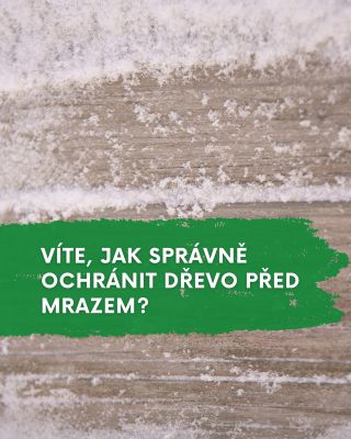 Zima se blíží! ❄️ Připravte své dřevo na chladné měsíce a udržte jeho krásu a sílu po celou sezónu. ✨🪵