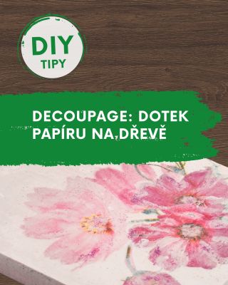 Chcete dodat starému dřevu nový život? Decoupage je jednoduchý způsob, jak proměnit obyčejný kus dřeva ve stylovou...